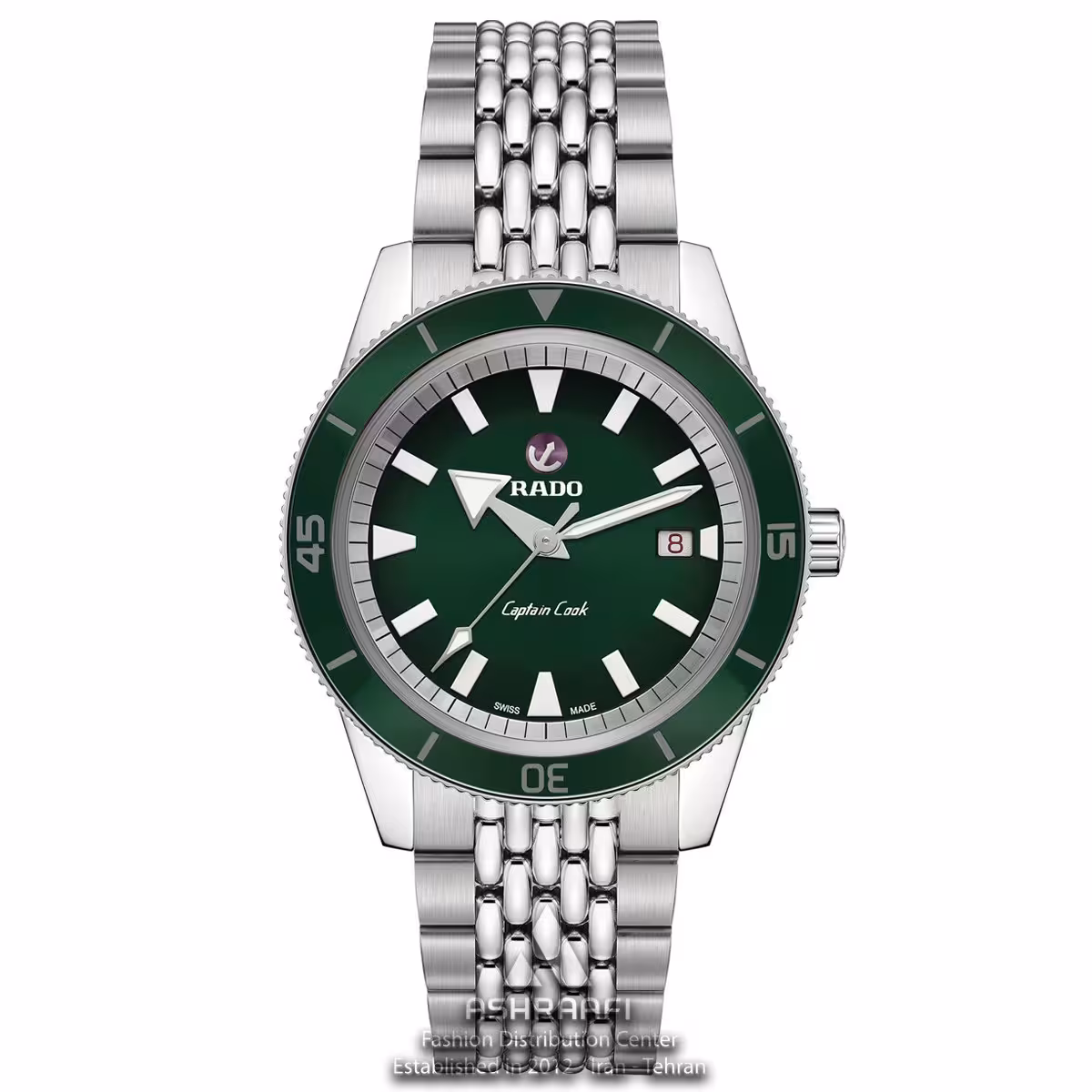 ساعت رادو صفحه سبز Rado Captain Cook Automatic SG2