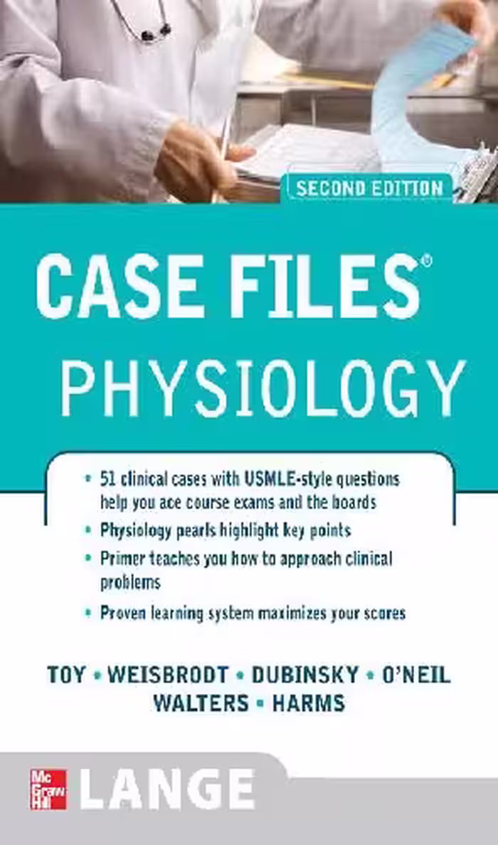 خرید و دانلود نسخه کامل کتاب Case Files: Physiology