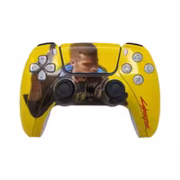 دسته بازی PS4 طرح PS5 مدل T29 طرح سایبرپانک 2077