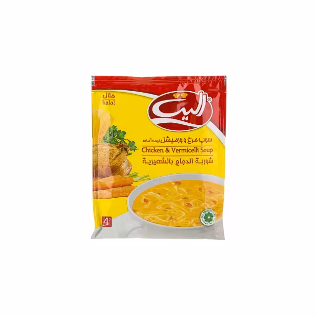سوپ مرغ و ورمیشل الیت 61 گرمی