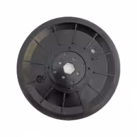 فلایویل شیاری چرخ تسمه دوچرخه خانگی قطر 24 محور شش ضلعی مدل B660