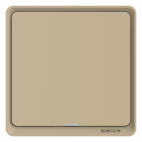 کلید روشنایی هوشمند metis – یک پل – Tuya – WiFi – L N – شامپاینی