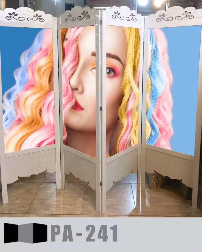 پاراوان تصویری آرایشگاهی PA-241