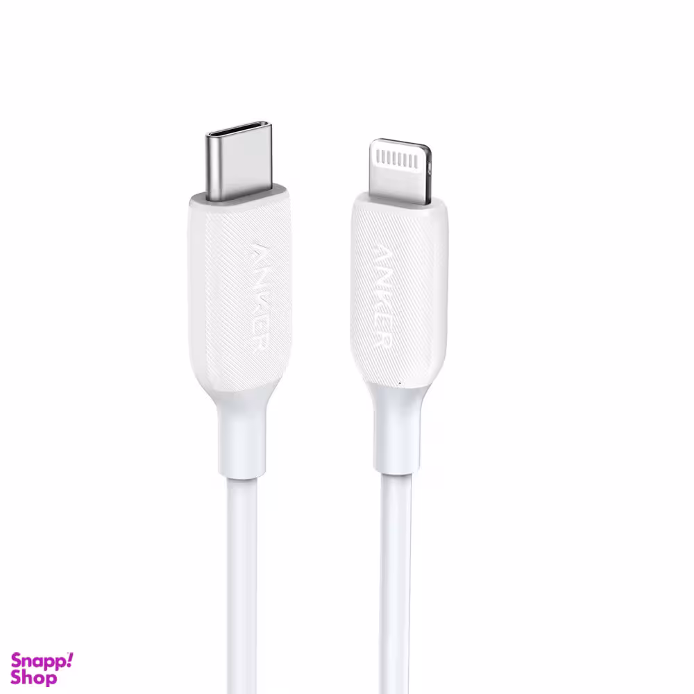 کابل شارژ USB-C به لایتنینگ انکر مدل A8833 طول 1.8 متر
