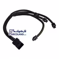 دسته سیم کامل کوئل کروز Crouse کد C105705 مناسب برای موتور ملی دوگانه سوز | سمند EF7، سورن، دنا