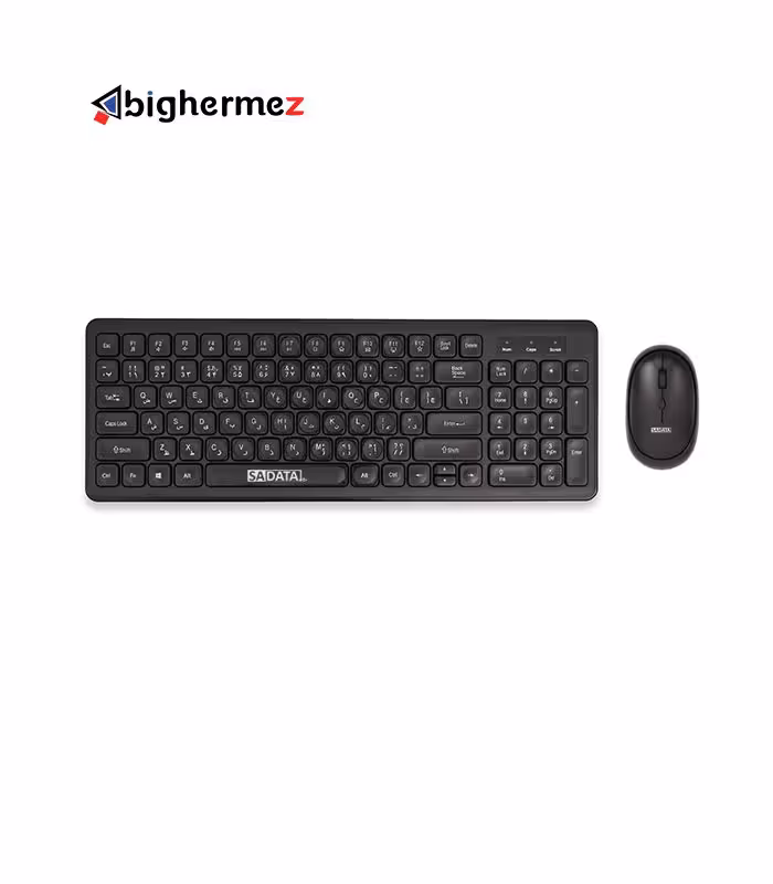 کیبورد و ماوس بیسیم سادیتا مدل SKM-3402