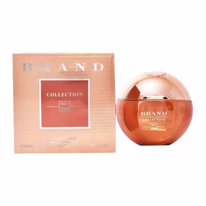عطر جیبی حجم 25 میل شماره 206 بولگاری اکوا آمرا برند کالکشن - Brand Collection
