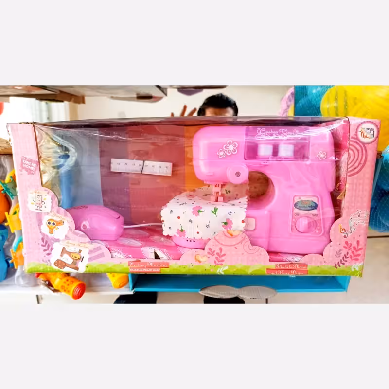 اسباب بازی چرخ خیاطی باطری خور