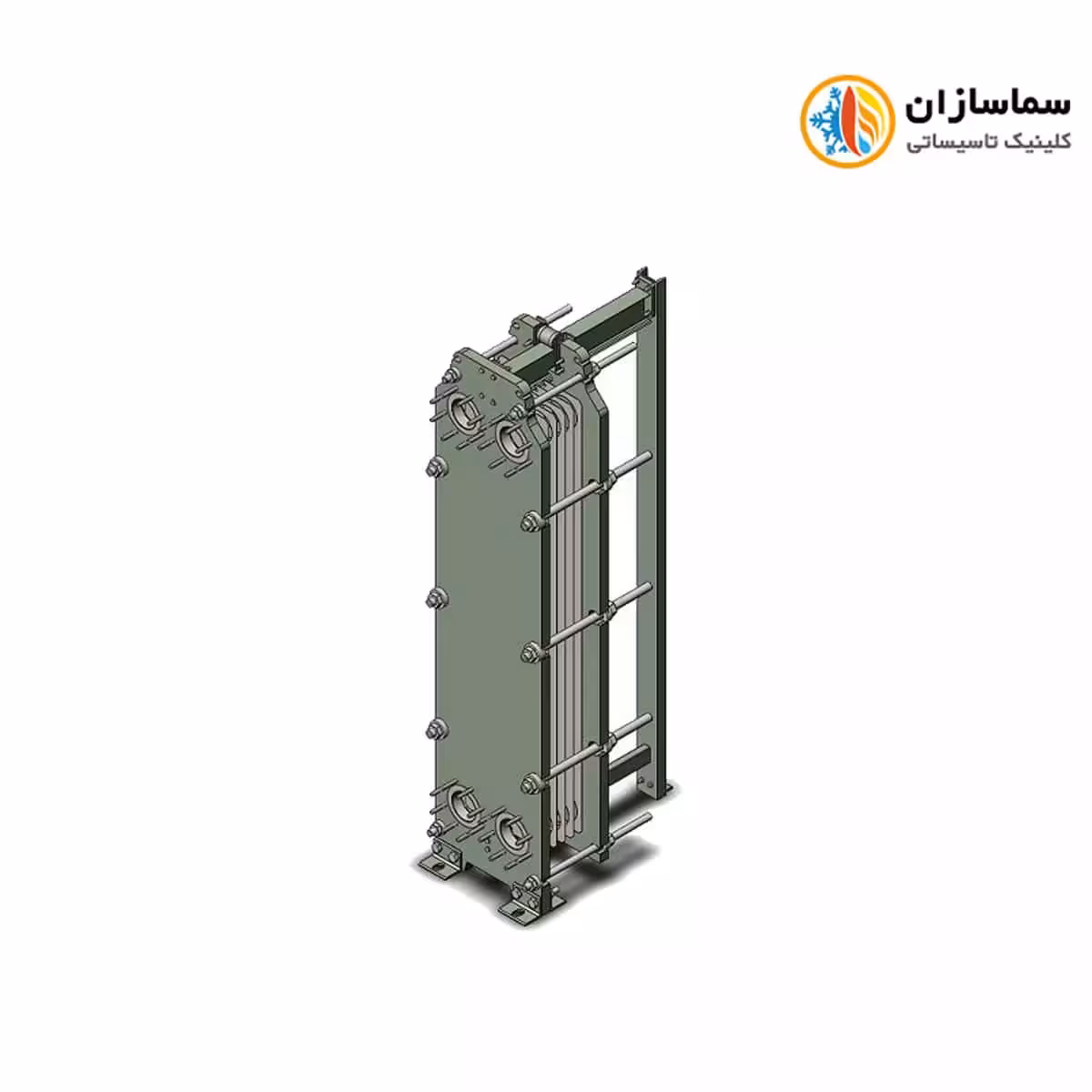 مبدل حرارتی صفحه ای سهند مدل SD15