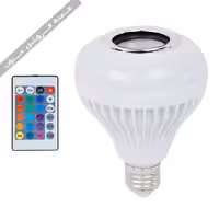 لامپ و اسپیکر بلوتوث هوشمند کد Smart LED Music Bulb