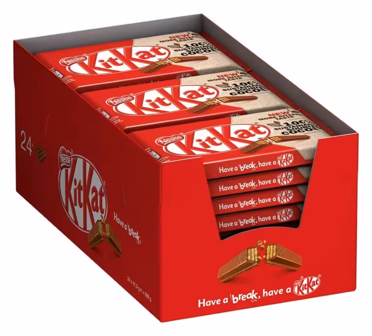 شکلات کیت کت 4 انگشتی 24 عددی | Kit Kat Chocolate