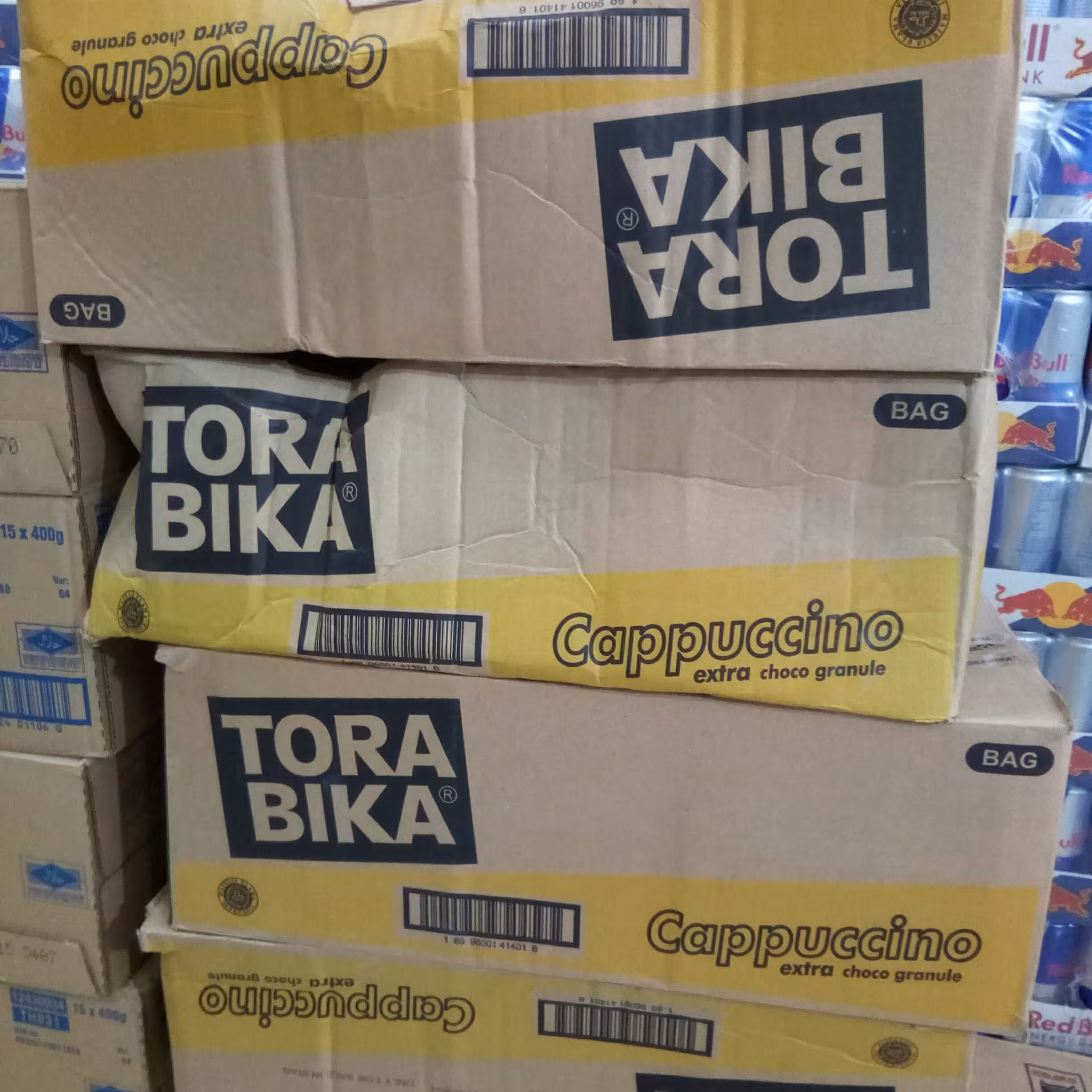 ترابیکا کاپوچینوهولوگرام دارتضمین اصالت کالا محصول اندونزی12بسته20تایی 
