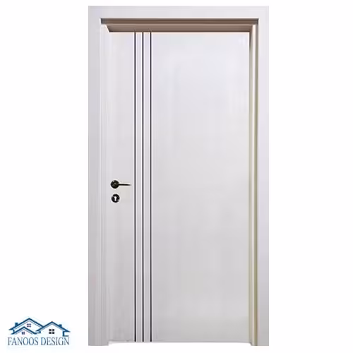 درب اتاق خواب MDF با رنگ پلی اورتان کد 1522