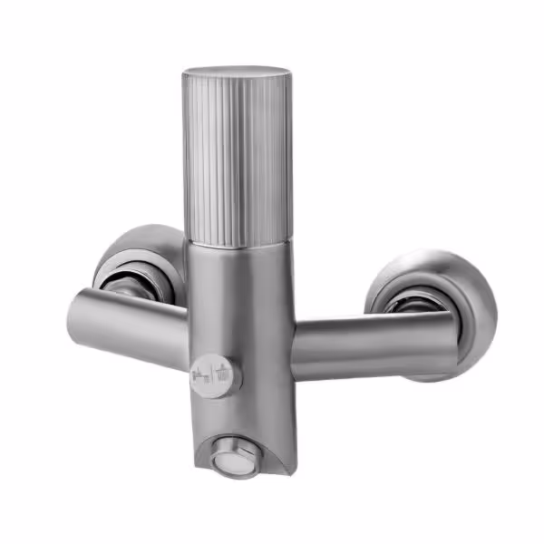 شیر دوش درخشان مدل کوپر کروم مات