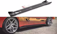 Street Pro Side Skirts Diffusers   Flaps Mercedes-AMG C43 Coupe C205
