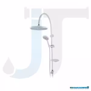 علم یونیکا دوکاره سفید کروم آریانا (مدل رویال)