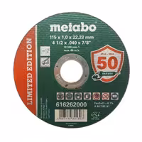 صفحه استیل بر 115 میلیمتر متابو