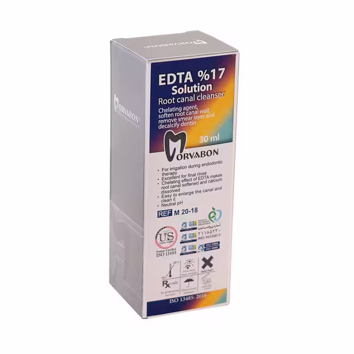محلول 17% EDTA مروابن مدل EDTA 17% Solution Morvabon