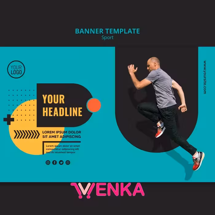 فایل لایه باز با موضوع ورزش-تندرستی کد204