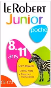 کتاب دیکشنری فرانسوی ل روبرت جونیور le robert junior pocch 8.11ans