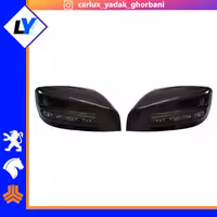 قاب آینه (فلاپ) کوییک ساینا راهنما دار مشکی