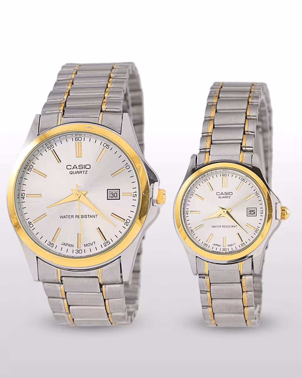 ست ساعت مچی زنانه و مردانه کاسیو مدل 1044