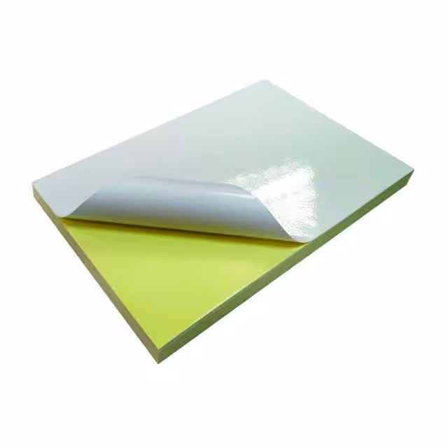 کاغذ پشت چسبدار گلاسه سایز A4 کد 100