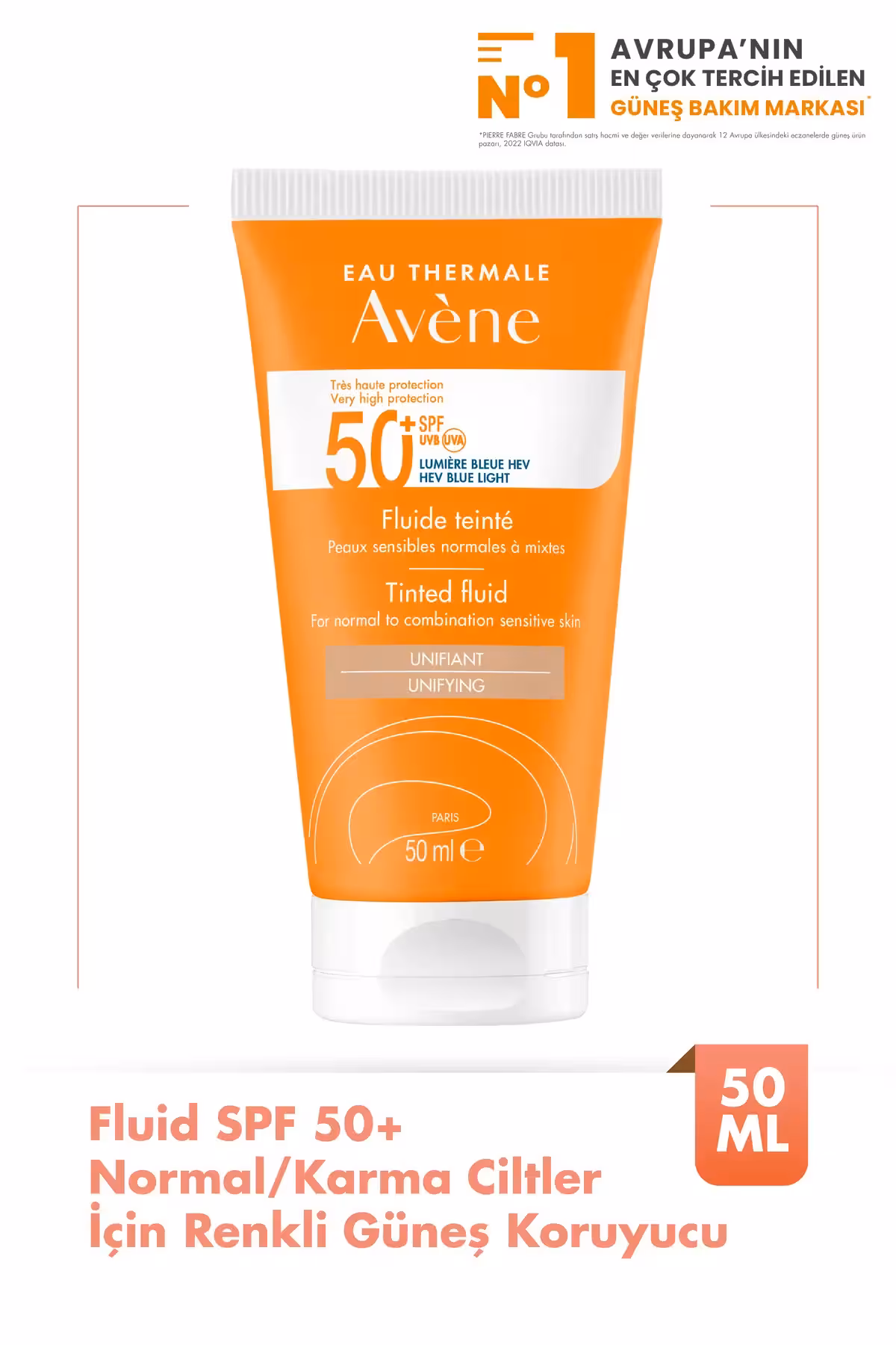 کرم ضد آفتاب Avene رنگی - 11671