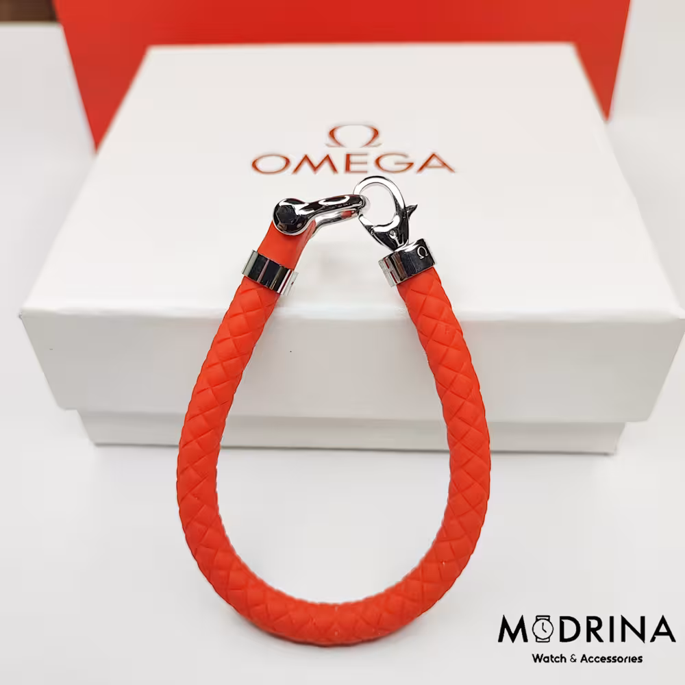 دستبند امگا رابر قرمز مستر OMEGA