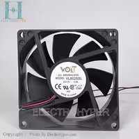 فن 8x8x2.5 دو سیم VOLT 12V DC