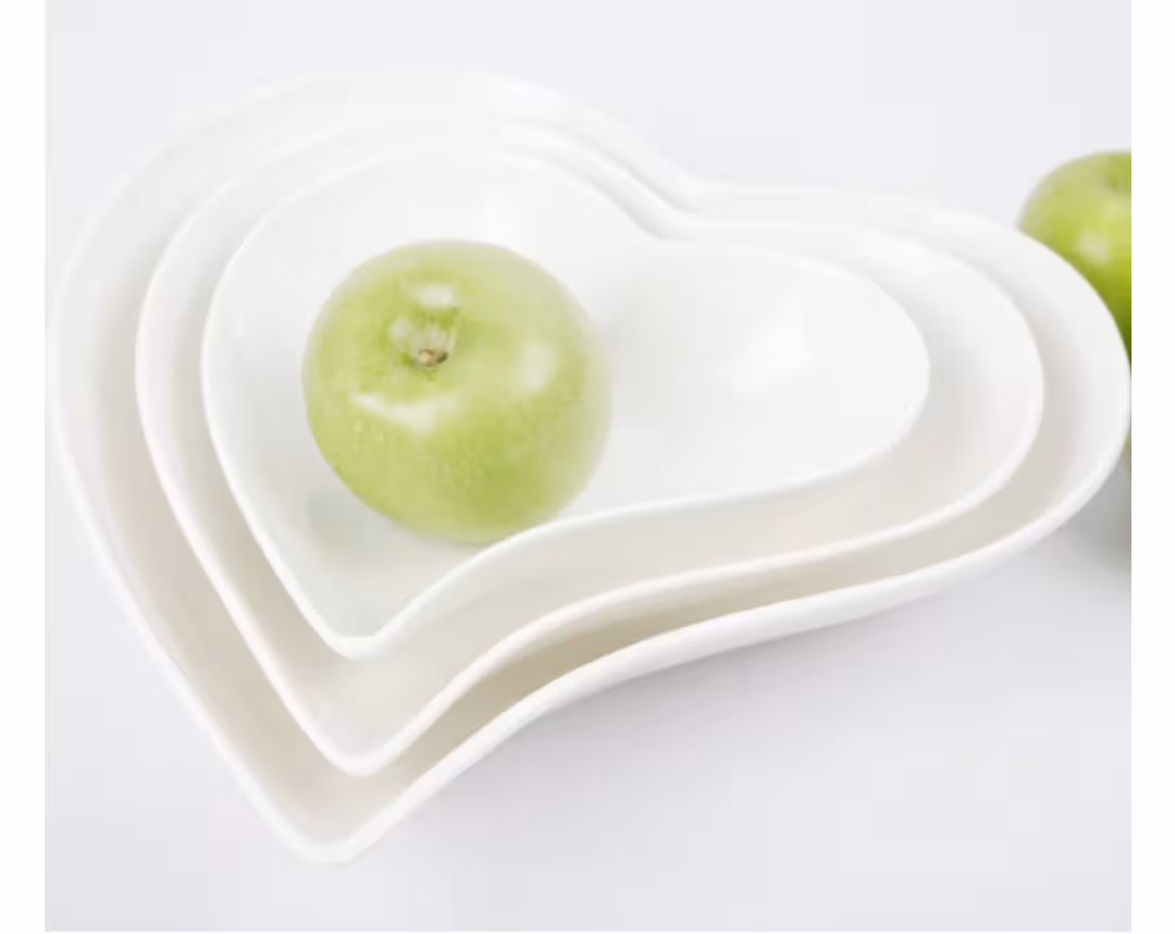 ست سه عددی قلبی سرامیکی