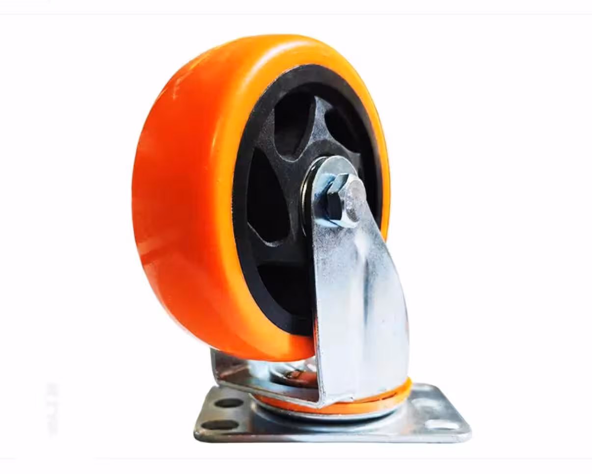 چرخ نارنجی پایه گالوانیزه سایز 125 گردان (برای استعلام قیمت عمده و همکاری تماس بگیرید)