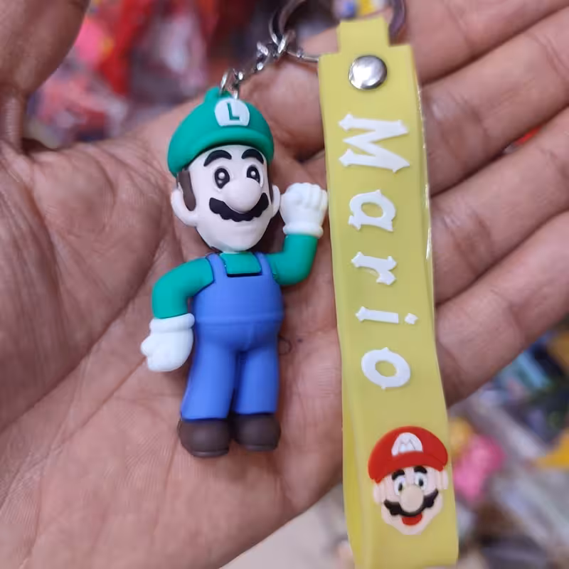 عروسک آویز و دسته کلید سیلیکونی وارداتی ( عروسک موبایل دسته کلید جا کلیدی دخترانه و پسرانه )