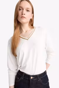 تیشرت زنانه بژ دفکتو
