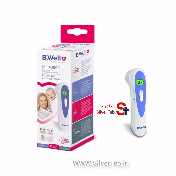تب سنج دیجیتال لیزری بی ول مدل MED-3000