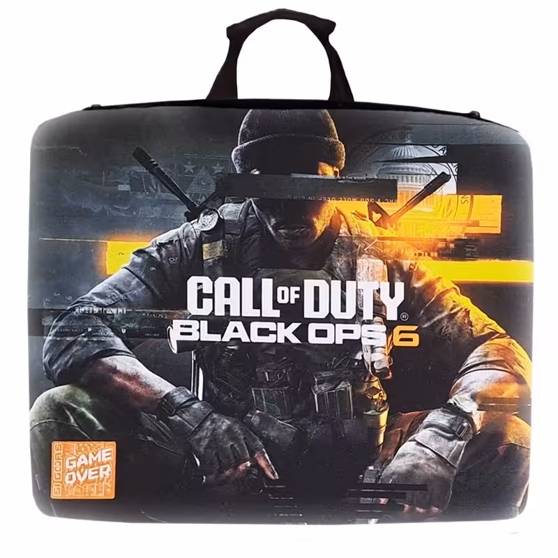 کیف حمل کنسول ps4 طرح call of duty black ops 6