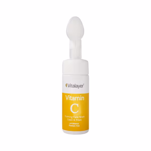 فوم شستشوی صورت ویتامین C ویتالیرVitalayer Vitamin C Foaming Face Wash
