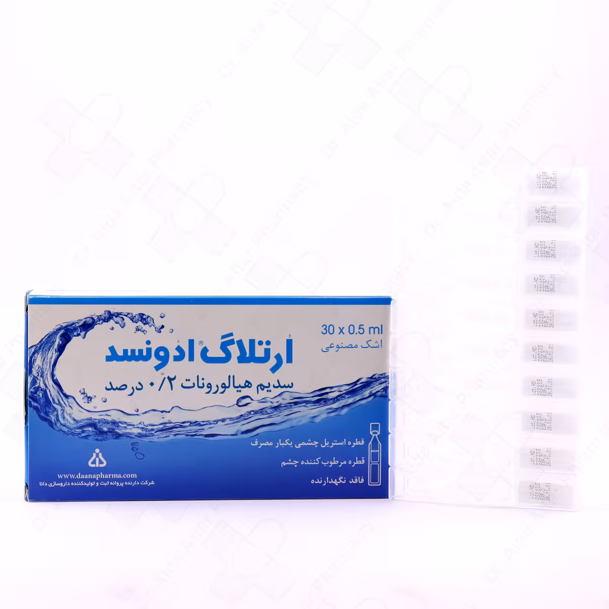 قطره اشک مصنوعی ارتلاگ ادونسد دانا 30 عدد