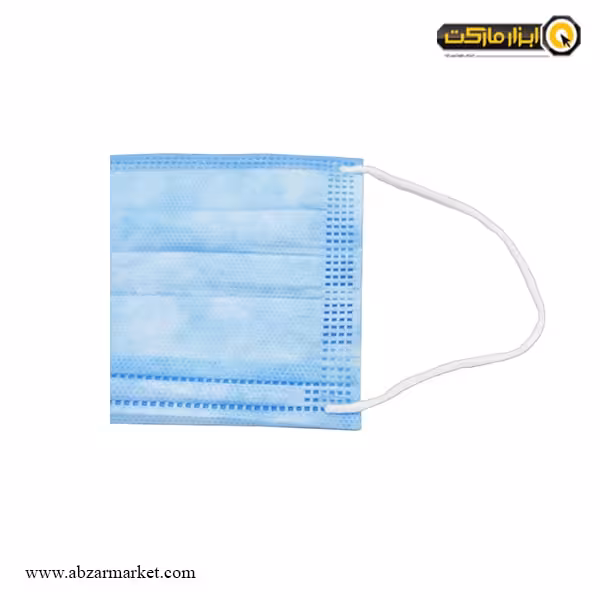 ماسک تنفسی سه لایه پزشکی ملت بلون دار درجه یک (بسته 50 عددی)