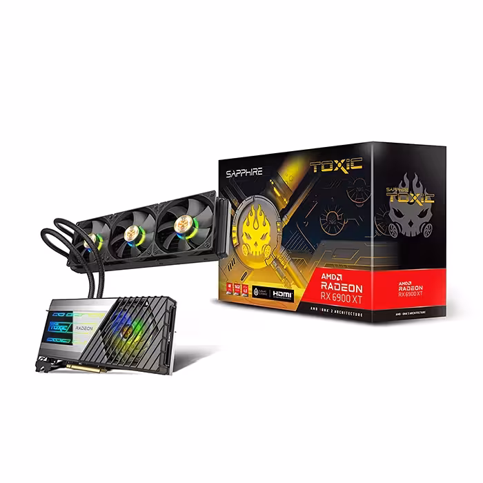 کارت گرافیک سافایر TOXIC AMD Radeon RX 6900 XT LE 16GB