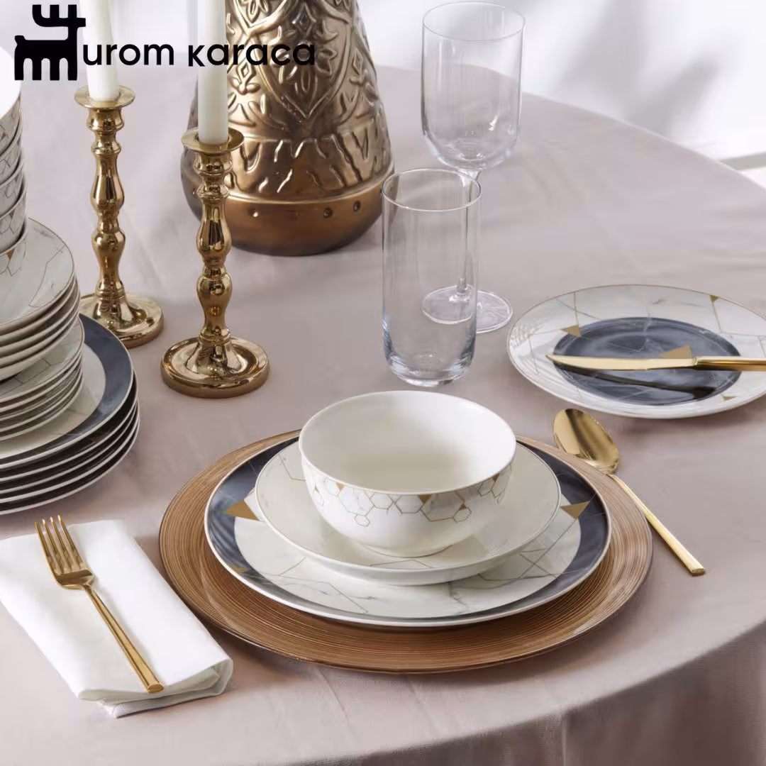 سرویس غذاخوری 24 پارچه کاراجا Gem