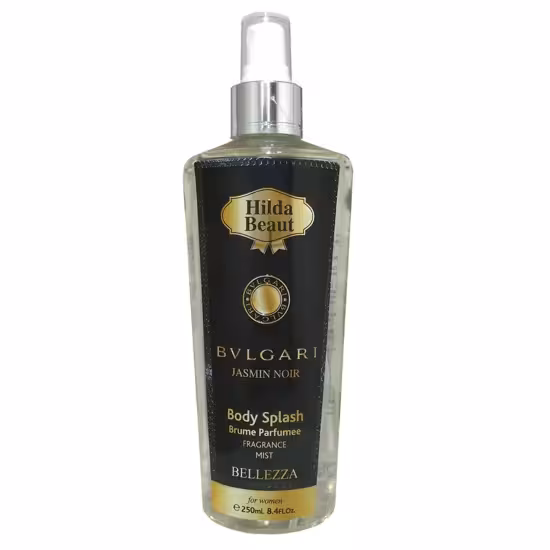بادی اسپلش هیلدا بولگاری جاسمین نویر Hilda Beaut BVLGARI JASMIN NOIR Body Splash حجم 250 میلی لیتر