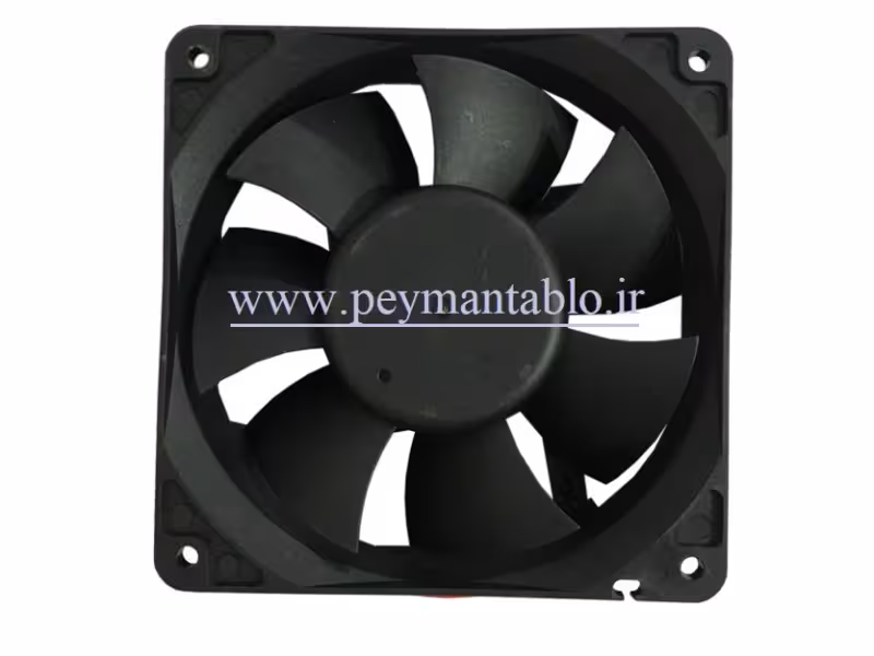 فن تابلوئی 24 ولت DC با ابعاد (12*12) (بلبرینگی) (عرض 4)