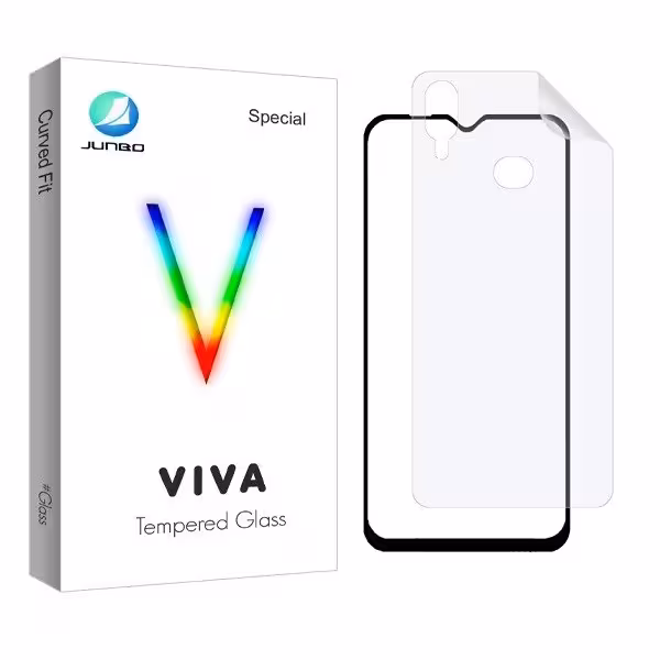 محافظ صفحه نمایش جانبو مدل 2FN مناسب برای گوشی موبایل سامسونگ Galaxy A10s به همراه محافظ پشت گوشی | کالا برتری