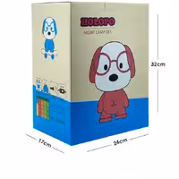 چراغ خواب فانتزی هولوپو سگ اسکیت