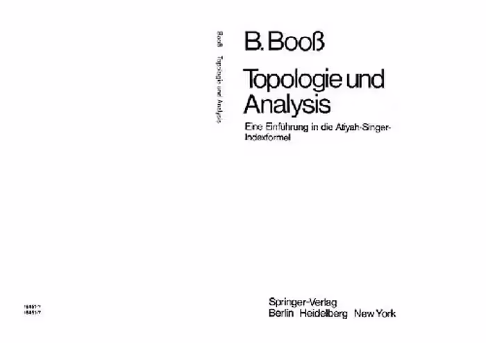 خرید و دانلود نسخه کامل کتاب Topologie und Analysis