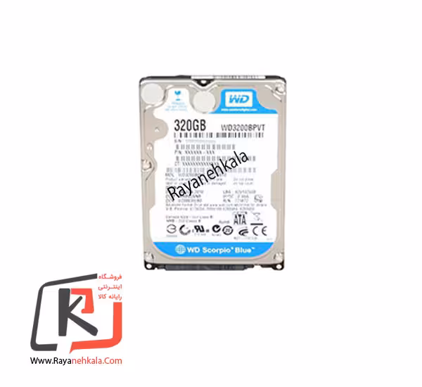 هارد لپ تاپ وسترن دیجیتال 320GB WD3200BPVT
