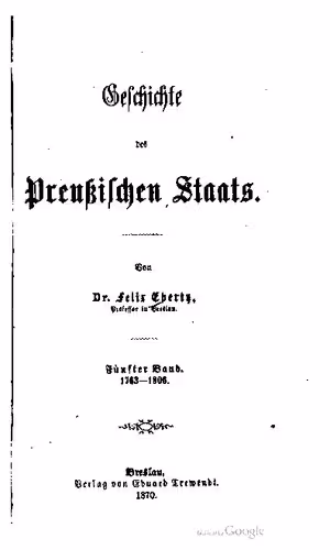 خرید و دانلود نسخه کامل کتاب Vom Regierungsantritt Friedrich des Großen bis zum Regierungsantritt Friedrich Wilhelm III. / 1763-1806