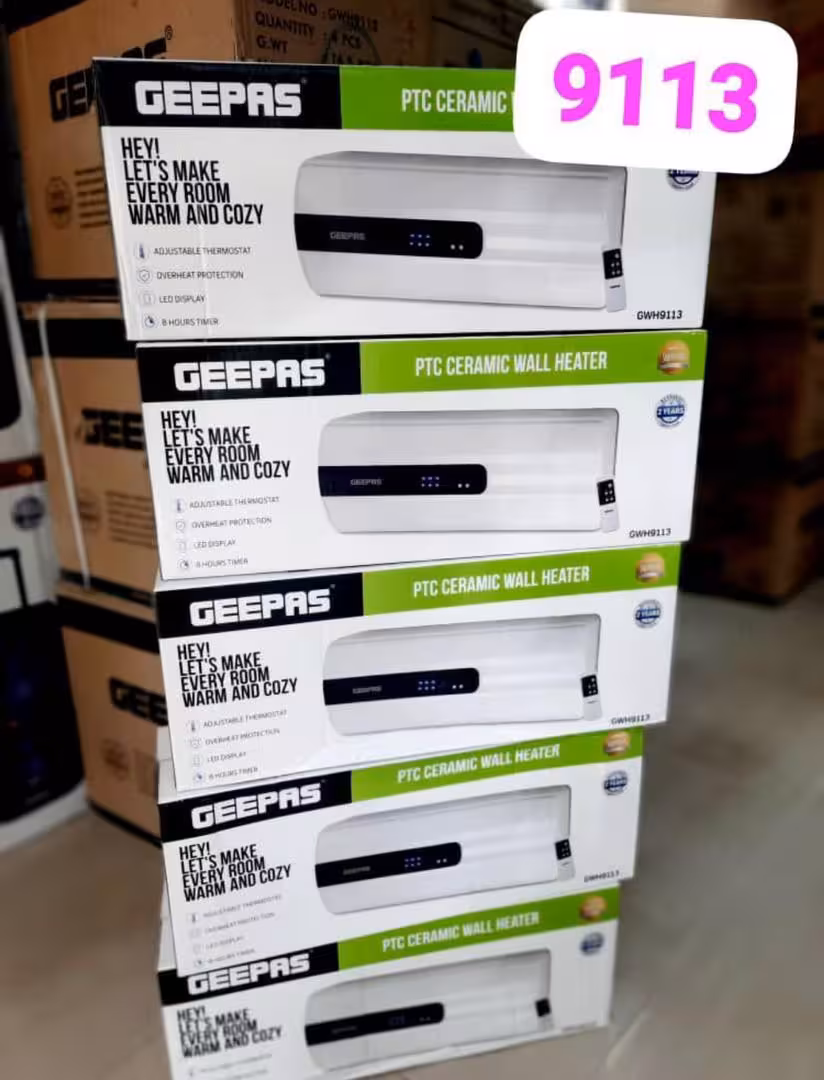 پنکه وبخاری برقی کم مصرف دیواری جیپاس