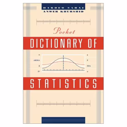 خرید و دانلود نسخه کامل کتاب Pocket Dictionary of Statistics